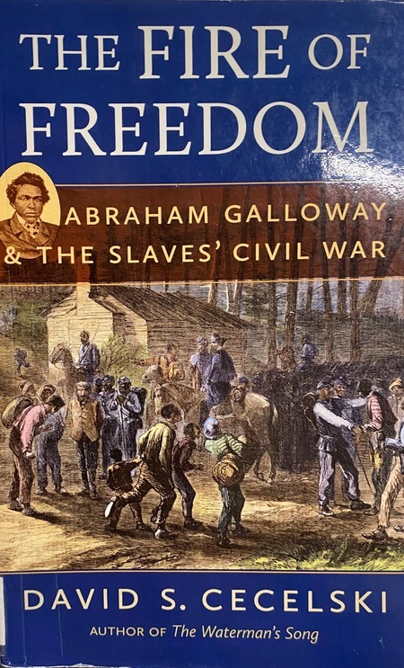 Summary: "Abraham H. Galloway (1837-70) was a fiery young slave rebel, radical abolitionist, and Union spy who rose out of bondage to become one of the most significant and stirring black leaders in the South during the Civil War. Throughout his brief, mercurial life, Galloway fought against slavery and injustice. He risked his life behind enemy lines, recruited black soldiers for the North, and fought racism in the Union army's ranks. He also stood at the forefront of an African American political movement that flourished in the Union-occupied parts of North Carolina, even leading a historic delegation of black southerners to the White House to meet with President Lincoln and to demand the full rights of citizenship. He later became one of the first black men elected to the North Carolina legislature. Long hidden from history, Galloway's story reveals a war unfamiliar to most of us. As David Cecelski writes, "Galloway's Civil War was a slave insurgency, a war of liberation that was the culmination of generations of perseverance and faith." This riveting portrait illuminates Galloway's life and deepens our insight into the Civil War and Reconstruction as experienced by African Americans in the South. 