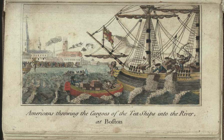 Boston Tea Party illustration