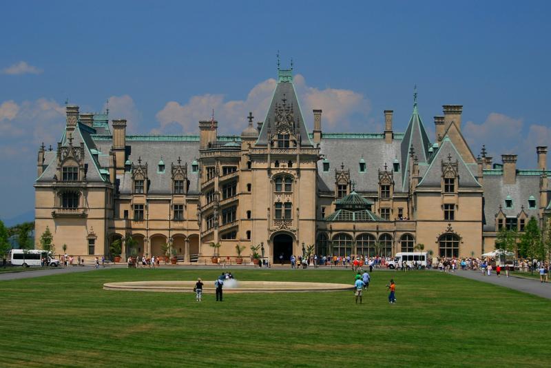 Biltmore Estate - daytime view 