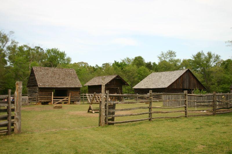 Latta Plantation outbuildings