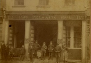 Fels & Co. Building, Philadelphia, circa 1900, Samuel Simeon Fels Papers (Collection 1776), Historical Society of Pennsylvania.