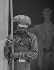 Black Panther Convention, Lincoln Memorial, Washington D.C., June 19, 1970. 