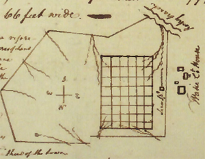 William Christmas's original plan for Raleigh