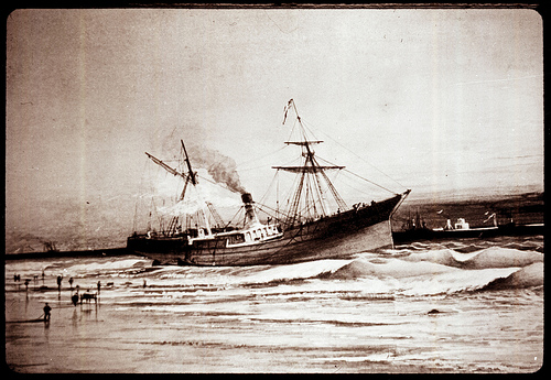 Image from Blockade Runner Museum at Carolina Beach, NC. Photo courtesy of the North Carolina State Archives. 