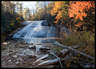 Hidden Waterfall, Gorges State Park.  Photograph by Ryan G. Smith, August 7, 2008.  Flickr.  Used under Creative Commons license CC BY-NC-ND 2.0. 