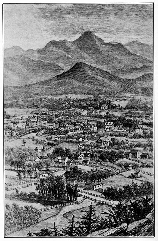 French Broad River near Asheville, print.