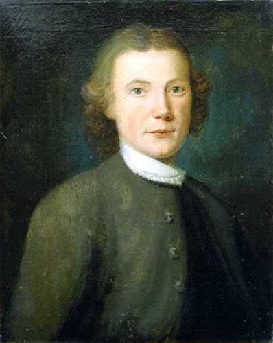 John Ettwein, painted by John Valentine Haidt,1754. Image courtesy of the Moravian Historical Society.