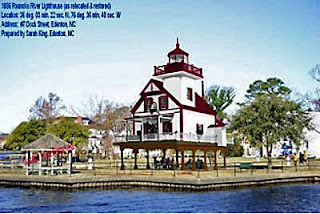 Artist rendering of future look of lighthouse once restored. 