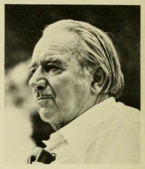 Manly Wade Wellman, image from North Carolina Awards brochure