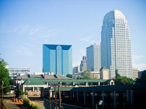 Winston-Salem skyline